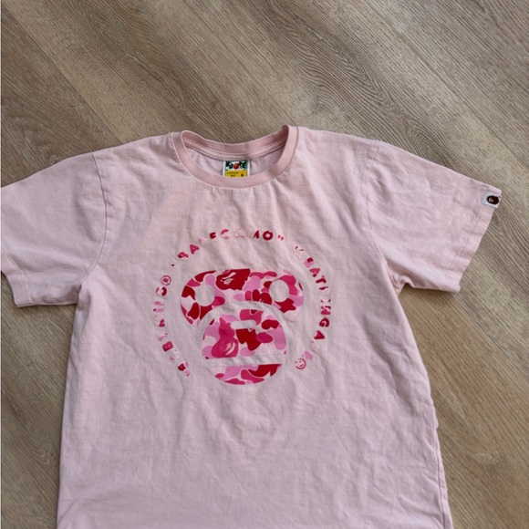 Bape Other - Bape Pink Camo Kids T-Shirt